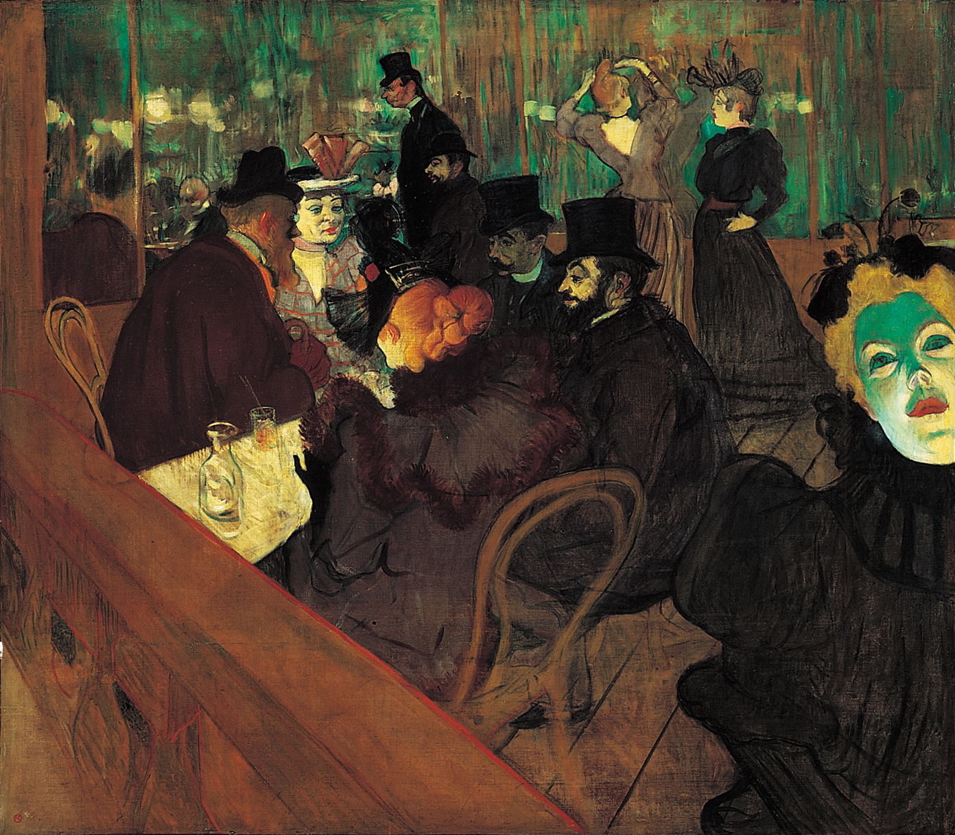 At the Moulin Rouge