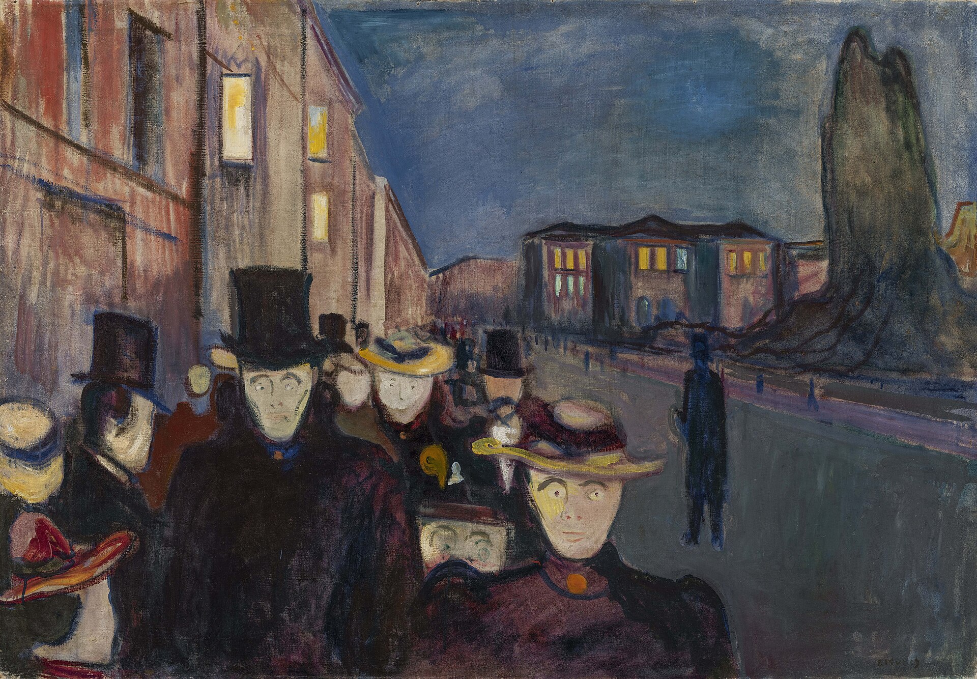 Evening on Karl Johan Street