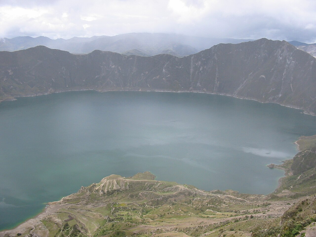 Quilotoa Lagoon